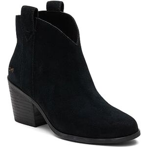 TOMS Women's Constance Ankle Boot, Black/Black Suede, 7.5 UK TOMS Women's Constance Ankle Boot, Black/Black Suede, 7.5 UK