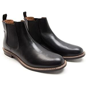 Thomas Crick Men's 'Bateman' Formal Chelsea Boots, Classic, Comfortable and Stylish Boots for Any Occasion, Made with Leather (Black/Black Suede/Tan Suede/Tan) Thomas Crick Men's 'Bateman' Formal Chelsea Boots, Classic, Comfortable and Stylish Boots for Any Occasion, Made with Leather (Black/Black Suede/Tan Suede/Tan)