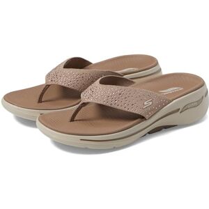 Skechers Women's Flip-Flop, Taupe, 9 Skechers Women's Flip-Flop, Taupe, 9