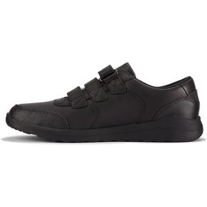 Clarks Boys Daze Step 2 Y Oxford Flat, Black Leather, 7 UK Clarks Boys Daze Step 2 Y Oxford Flat, Black Leather, 7 UK