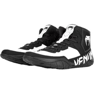 Venum Elite Wrestling Shoes - Black/White Venum Elite Wrestling Shoes - Black/White