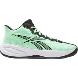 Reebok Unisex's Press Sneaker, Green Glow/CORE Black/White, 40 Reebok Unisex's Press Sneaker, Green Glow/CORE Black/White, 40