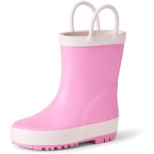 Amazon Essentials x Sofia Grainge Unisex Kids' Waterproof Rubber Wellington Boots, Rose, 1 UK Amazon Essentials x Sofia Grainge Unisex Kids' Waterproof Rubber Wellington Boots, Rose, 1 UK