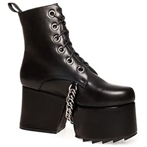 LAMODA Maleficent Chunky Platform Wedge Boots, UK 3 LAMODA Maleficent Chunky Platform Wedge Boots, UK 3