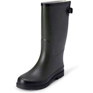Amazon Essentials Women's Waterproof Tall Wellington Boots, Olive, 4.5 UK Amazon Essentials Women's Waterproof Tall Wellington Boots, Olive, 4.5 UK