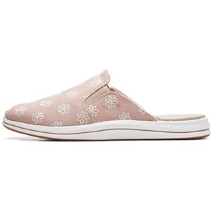 Clarks Women's Breeze Shore Mule, Taupe Combi Canvas, 7.5 UK Clarks Women's Breeze Shore Mule, Taupe Combi Canvas, 7.5 UK