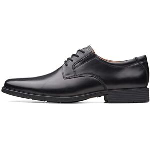 Clarks Men's Tilden Plain Derbys, Black Black Leather, 7 UK Clarks Men's Tilden Plain Derbys, Black Black Leather, 7 UK