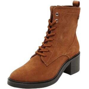 Tommy Hilfiger Women's Suede Mid Heel Lace-up Boots, Brown (Driftwood Brown), 6,5 Tommy Hilfiger Women's Suede Mid Heel Lace-up Boots, Brown (Driftwood Brown), 6,5