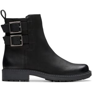 Clarks Women's Orinoco2 Bay Fashion Boot, Black Leather, 3.5 UK Clarks Women's Orinoco2 Bay Fashion Boot, Black Leather, 3.5 UK