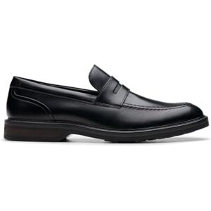 Clarks Aldwin Step Mens Black Leather, 8.5 Clarks Aldwin Step Mens Black Leather, 8.5