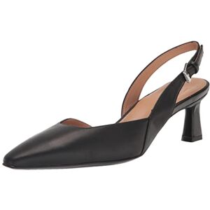 Naturalizer Women's Dalary Slingback Pump Pointed Toe Dress Heels with Contour+ Comfort Technology Elegant Occasion & Work Heels in Black Leather UK 4 Naturalizer Women's Dalary Slingback Pump Pointed Toe Dress Heels with Contour+ Comfort Technology Elegant Occasion & Work Heels in Black Leather UK 4