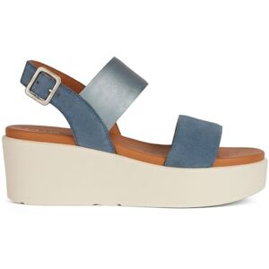 Geox Women's D Xand 2.2s A Wedge Sandal, Avio, 2 UK Geox Women's D Xand 2.2s A Wedge Sandal, Avio, 2 UK