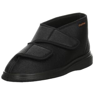 Fischer Markenschuh Fischer Unisex Adults' Bequem Schuh Hoch Schwarz Unlined high house shoes, Black (schwarz 222), 10 UK Fischer Markenschuh Fischer Unisex Adults' Bequem Schuh Hoch Schwarz Unlined high house shoes, Black (schwarz 222), 10 UK