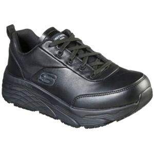 Skechers Men's Max Cushioning Elite Sr Filchner Sneaker, Black Leather/Synthetic, 9.5 UK Skechers Men's Max Cushioning Elite Sr Filchner Sneaker, Black Leather/Synthetic, 9.5 UK