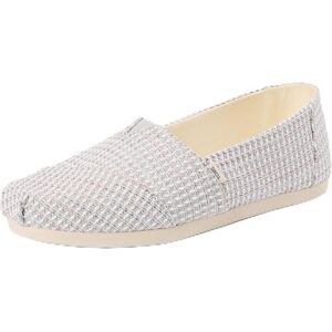 TOMS Women's Alpargata CloudBound Espadrille Loafer Flat, Ultimate Gray Repreve Waffle, 5.5 UK TOMS Women's Alpargata CloudBound Espadrille Loafer Flat, Ultimate Gray Repreve Waffle, 5.5 UK