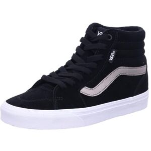 Vans Women's Filmore Hi Sneaker, (Suede Metallic) Black/Hematite, 4.5 UK (37 EU) Vans Women's Filmore Hi Sneaker, (Suede Metallic) Black/Hematite, 4.5 UK (37 EU)