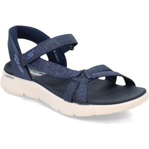 Skechers Women's GO WALK FLEX SANDAL ILLUMINATE Sandals, Navy, 9 Skechers Women's GO WALK FLEX SANDAL ILLUMINATE Sandals, Navy, 9