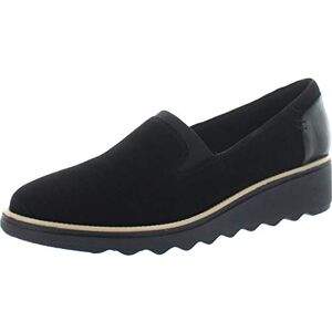 Clarks Sharon Dolly, Women’s Loafers, Black Suede W/Dark Tan Welt, 6 UK (39.5 EU) Clarks Sharon Dolly, Women’s Loafers, Black Suede W/Dark Tan Welt, 6 UK (39.5 EU)