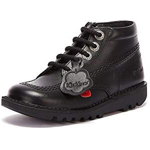 Kickers Unisex Kids Kick Hi Classic Ankle Boots with Zip Extra Comfortable Added Durability Premium Quality, Black, 6 UK Child Kickers Unisex Kids Kick Hi Classic Ankle Boots with Zip Extra Comfortable Added Durability Premium Quality, Black, 6 UK Child