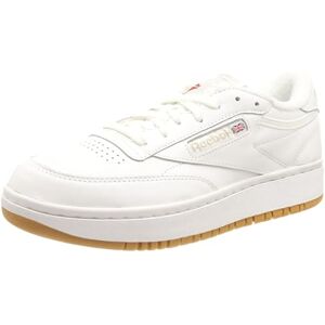 Reebok Women Club C Double Sneaker, White/ Rubber Gum-07/White, 5.5 Reebok Women Club C Double Sneaker, White/ Rubber Gum-07/White, 5.5