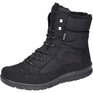 ECCO Babett Boot Sneaker Women's Black Blue Navy 50642 7.5 UK ECCO Babett Boot Sneaker Women's Black Blue Navy 50642 7.5 UK