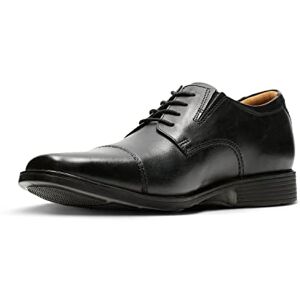 Clarks Men's Tilden Cap Derbys, Black (Black Leather), 7.5 UK Clarks Men's Tilden Cap Derbys, Black (Black Leather), 7.5 UK