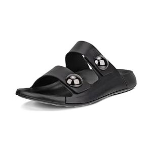 ECCO Women's Cozmo Two Band Button Slide Sandal, Black, 3.5/4 UK ECCO Women's Cozmo Two Band Button Slide Sandal, Black, 3.5/4 UK