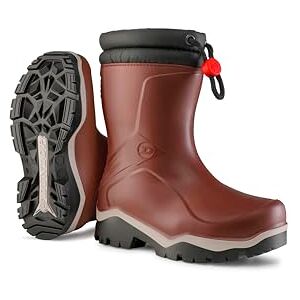 Dunlop Kids Blizzard Unisex Winter Safety Insulated Fashion Thermal Boot, Burgundy/Grey/Black, Waterproof and Chemical Resistant PVC Wellie with Traction Outsole for Outdoor Fun EU33, UK1 Dunlop Kids Blizzard Unisex Winter Safety Insulated Fashion Thermal Boot, Burgundy/Grey/Black, Waterproof and Chemical Resistant PVC Wellie with Traction Outsole for Outdoor Fun EU33, UK1