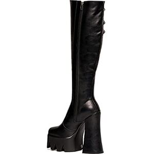 LAMODA Women's Guess So Knee high Boot, Pink Pu, 7.5 UK LAMODA Women's Guess So Knee high Boot, Pink Pu, 7.5 UK