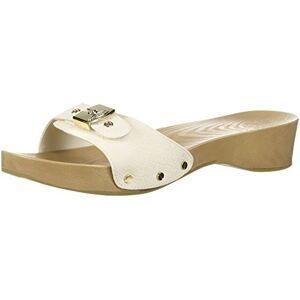 Dr. Scholl's Work Dr. Scholl's Shoes Women's Classic Slide Sandals, Gardenia Snake Print, 4 UK Dr. Scholl's Work Dr. Scholl's Shoes Women's Classic Slide Sandals, Gardenia Snake Print, 4 UK