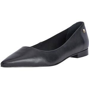 Tommy Hilfiger Women TH Pointy Ballerina, Black, 36 EU Tommy Hilfiger Women TH Pointy Ballerina, Black, 36 EU