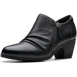 Clarks Women's Emily2 Braley Ankle Boot, Black Leather, 5 UK Clarks Women's Emily2 Braley Ankle Boot, Black Leather, 5 UK