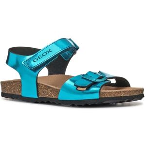 Geox J Adriel Girl C Sandal, Turquoise, 10 UK Child Geox J Adriel Girl C Sandal, Turquoise, 10 UK Child