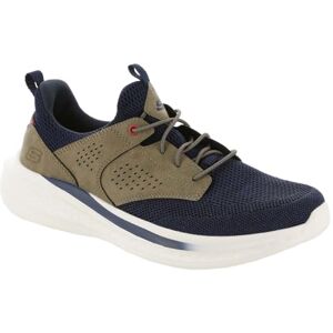 Skechers Men's Slade-Breyer Sneaker, Navy/Tan, 10.5 Skechers Men's Slade-Breyer Sneaker, Navy/Tan, 10.5