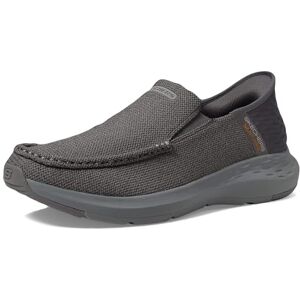 Skechers Men's Parson-Ralven Slip-in Loafer, Grey, 15 Skechers Men's Parson-Ralven Slip-in Loafer, Grey, 15