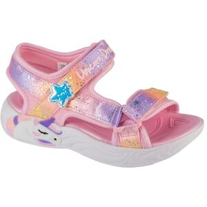 Skechers Baby Girl's Unicorn Dreams Sandal Majestic Bliss Sneakers, Light Pink Textile/Multi Trim, 6 UK Child Skechers Baby Girl's Unicorn Dreams Sandal Majestic Bliss Sneakers, Light Pink Textile/Multi Trim, 6 UK Child