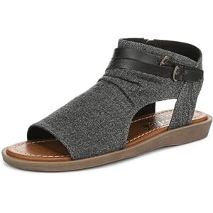 Blowfish Malibu Women's Denver Flat Sandals, Charcoal Denim, Medium Fit, UK 4 Blowfish Malibu Women's Denver Flat Sandals, Charcoal Denim, Medium Fit, UK 4