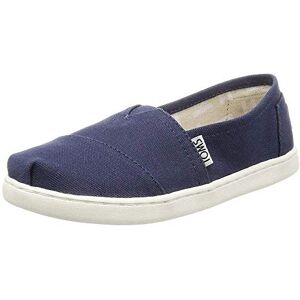 TOMS Unisex Kids Alpargata Loafer Flat, Navy, 1.5 UK TOMS Unisex Kids Alpargata Loafer Flat, Navy, 1.5 UK