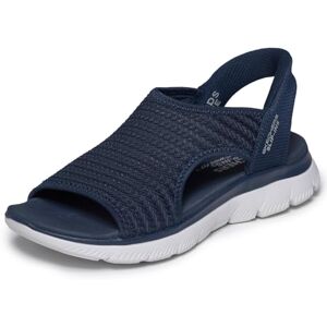 Skechers Women's Summits Sandal Sweetly Evolved Trainers, Navy Knit, 6 UK Skechers Women's Summits Sandal Sweetly Evolved Trainers, Navy Knit, 6 UK