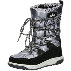 Lico Anabel Winter Boots, Silber/Schwarz, 13 UK Child Lico Anabel Winter Boots, Silber/Schwarz, 13 UK Child