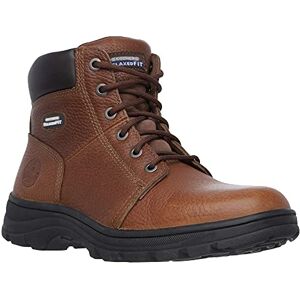 Skechers Men's Workshire Classic Boots, Brown Embossed Leather, 10 UK Skechers Men's Workshire Classic Boots, Brown Embossed Leather, 10 UK