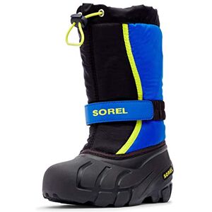 Sorel KIDS FLURRY Waterproof Unisex Baby Snow Boots, Black (Black x Super Blue) Children, 9 UK Sorel KIDS FLURRY Waterproof Unisex Baby Snow Boots, Black (Black x Super Blue) Children, 9 UK