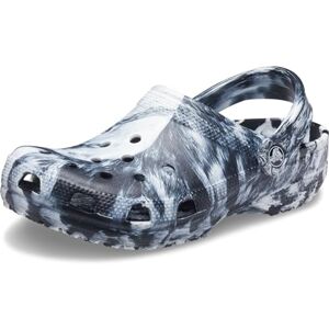 Crocs Classic Marbled Clog WHI/Blk Crocs Classic Marbled Clog WHI/Blk