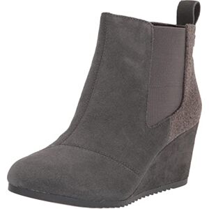 TOMS Women's Bailey Ankle Boot, Gunmetal Suede, 7 UK TOMS Women's Bailey Ankle Boot, Gunmetal Suede, 7 UK