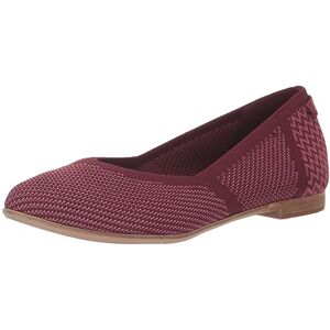 TOMS Women's Jutti Neat Ballet Flat, Deep Burgundy Repreve Knit, 6.5 UK TOMS Women's Jutti Neat Ballet Flat, Deep Burgundy Repreve Knit, 6.5 UK