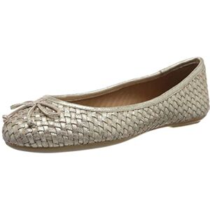 Geox Women's D Palmaria Ballet Flat, Gold, 5 UK Geox Women's D Palmaria Ballet Flat, Gold, 5 UK