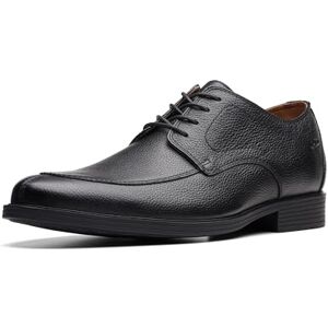 Clarks Mens Whiddon Apron Oxford, Black Tumbled Leather, 12 Clarks Mens Whiddon Apron Oxford, Black Tumbled Leather, 12