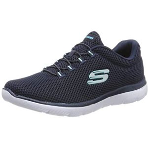 Skechers Womens Summits Artistry Chic Sneaker, Navy Light Blue, 7 UK Skechers Womens Summits Artistry Chic Sneaker, Navy Light Blue, 7 UK