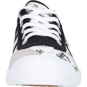 Kawasaki Unisex Tattoo Canvas Shoe Low-Top Sneakers, 1002 White, 3 UK Kawasaki Unisex Tattoo Canvas Shoe Low-Top Sneakers, 1002 White, 3 UK