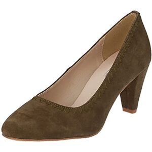 Hirschkogel Women's 3006805 Closed-Toe Pumps, Khaki, 5 UK Hirschkogel Women's 3006805 Closed-Toe Pumps, Khaki, 5 UK